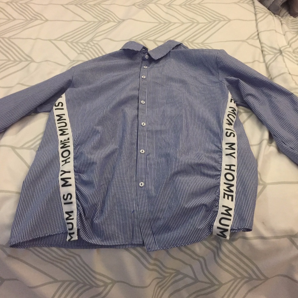 Zara Girls Button Up Blouse